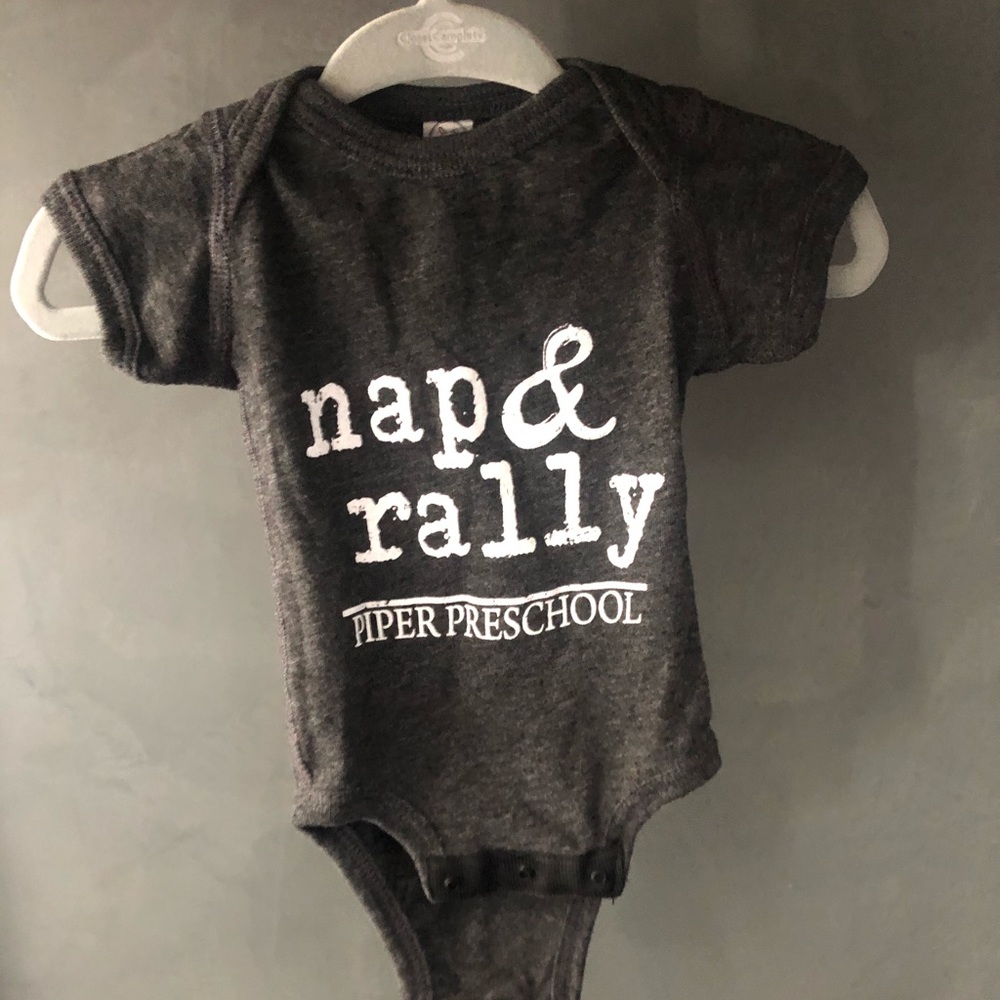 Nap & rally Piper preschool bodysuit